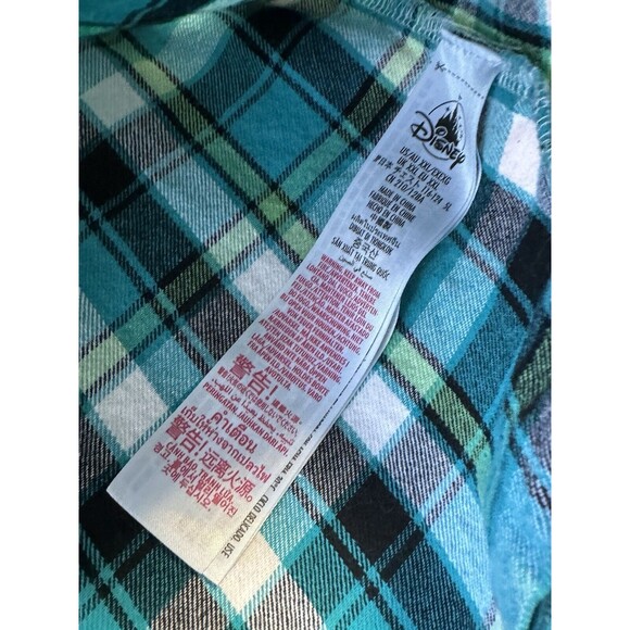 Disney Pixar Toy Story “Toy To The World” Christmas Flannel Snap Button Up XXL - Picture 13 of 15